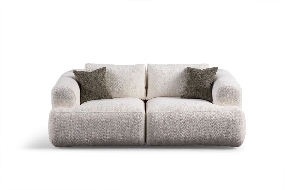 Sofa 2-osobowa SOFIA (L1 + 1R) biała Sofa 2-osobowa SOFIA (L1 + 1R) biała