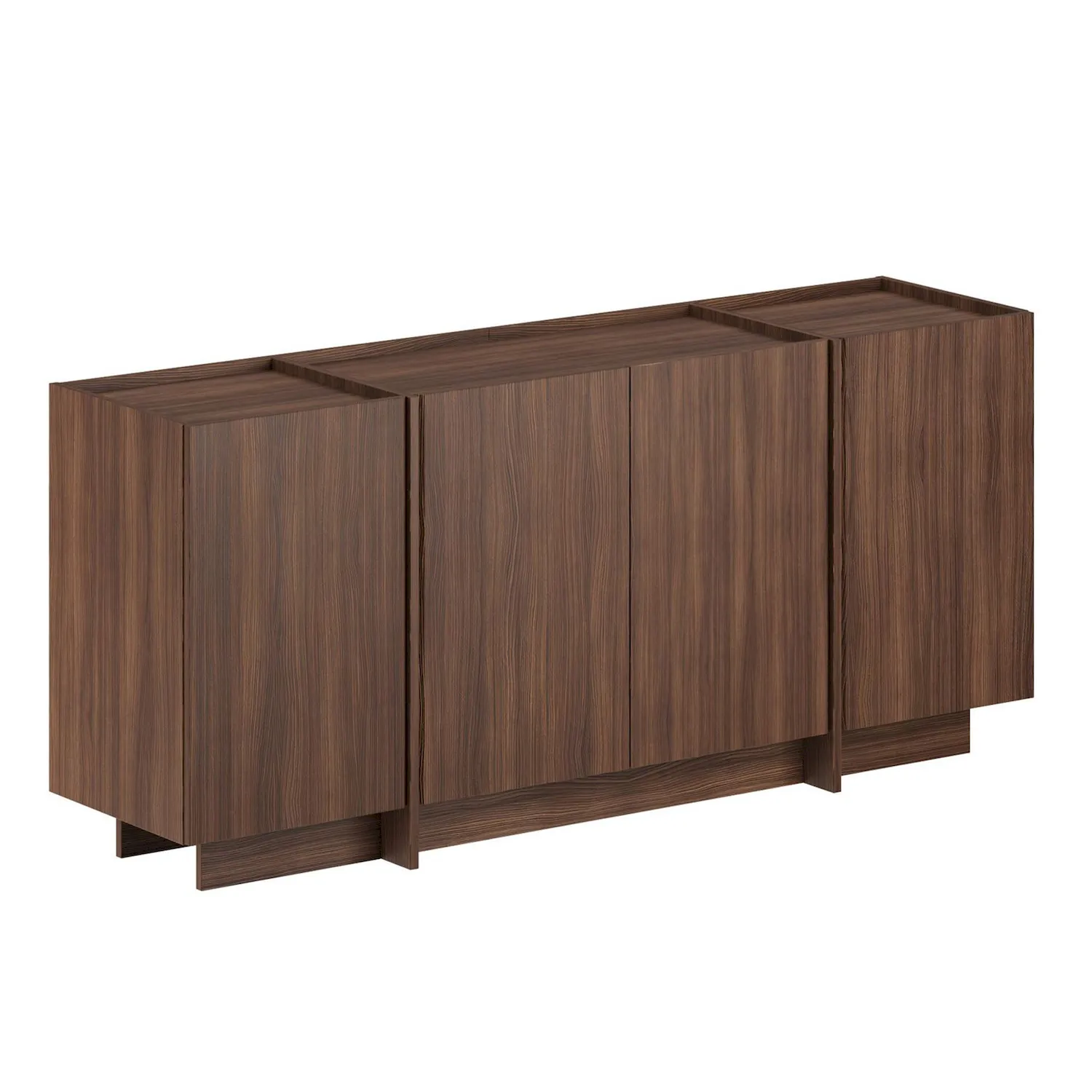 Komoda 4-drzwiowa DORMA 180 cm orzech Milano