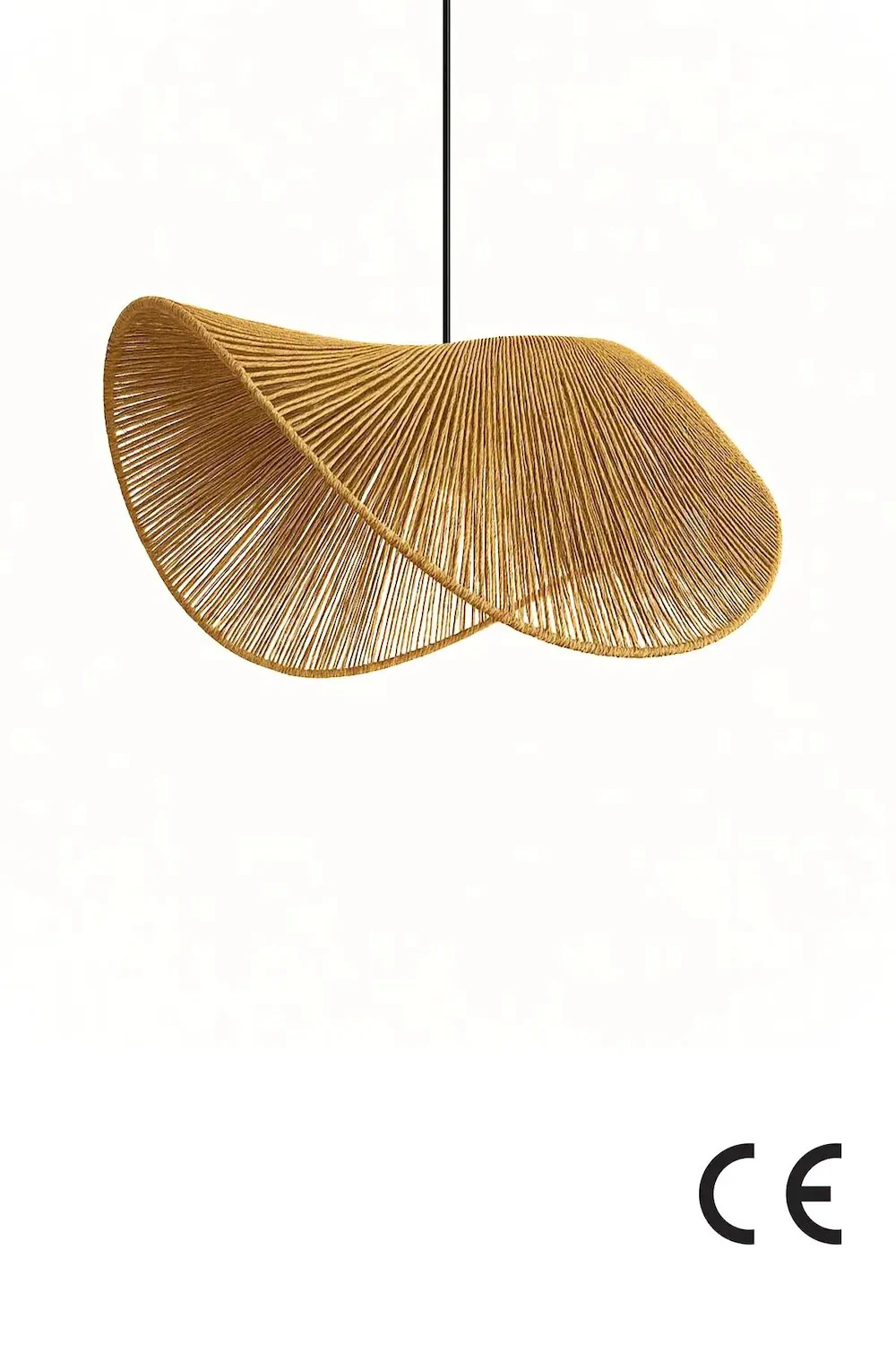 Żyrandol BK075 426 naturalny