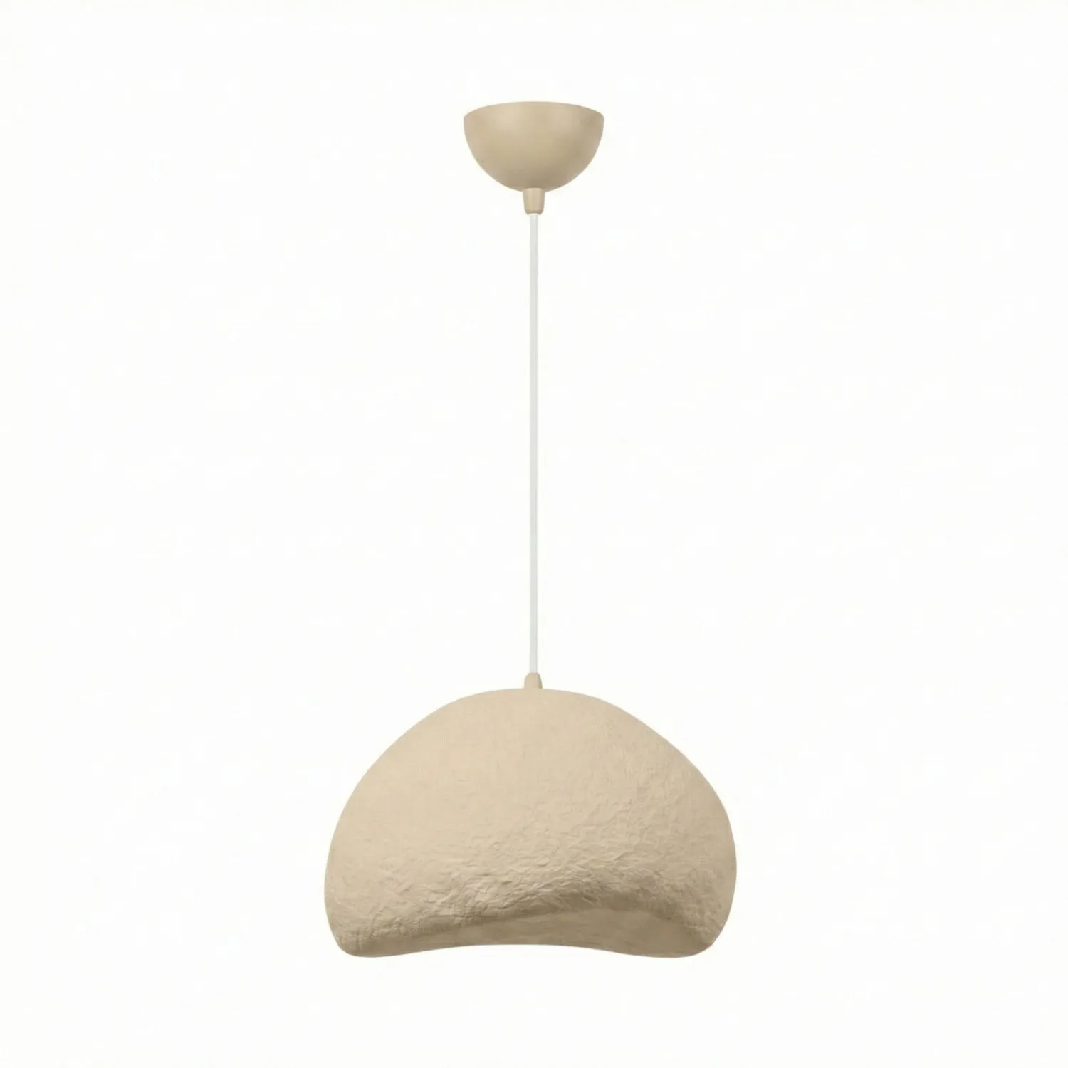 Lampa wisząca LOVAL 50 cm beżowa Lampa wisząca LOVAL 50 cm beżowa
