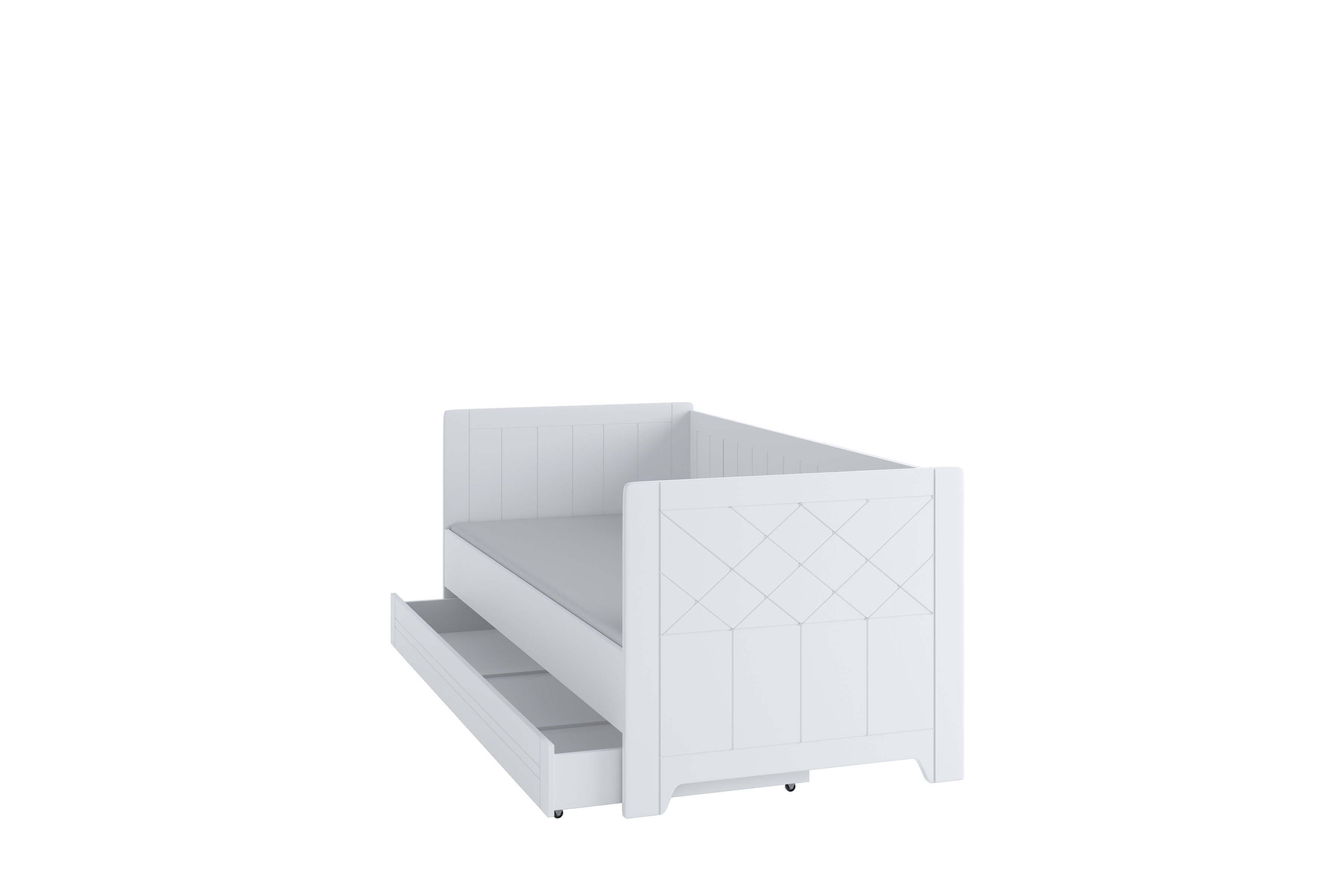Łóżko dziecięce CLASSIC  90x200 białe