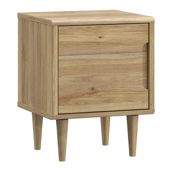 Szafka nocna z 1-drzwiowa SHERBROOKE 45 cm Dąb Mauvella