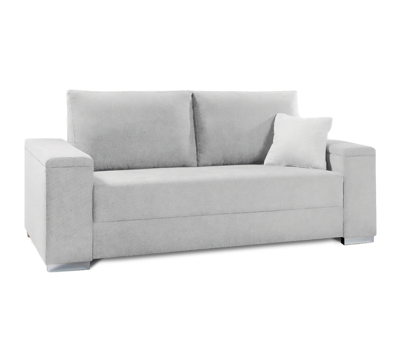 Sofa z funkcją spania  DAX 2F LAGO 16 jasny szary