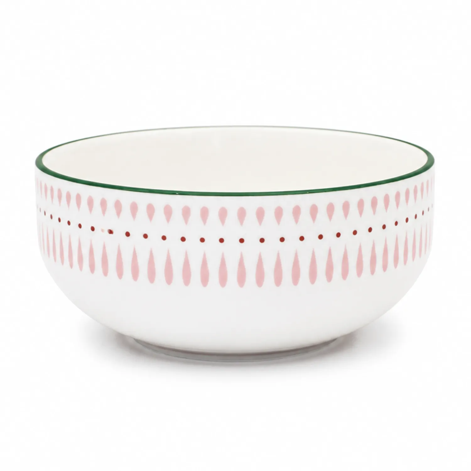 Miska DUKA LEA 14,5 cm zielony różowy Miska DUKA LEA 14,5 cm zielony różowy