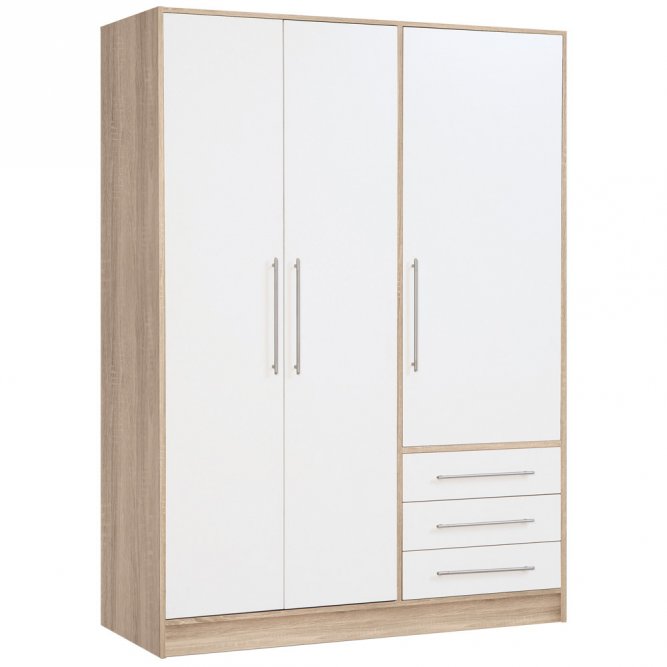 Szafa ubraniowa JUPITER Dąb Sonoma JPTS84-Q36F-W FORTE Szafa ubraniowa JUPITER Dąb Sonoma JPTS84-Q36F-W FORTE