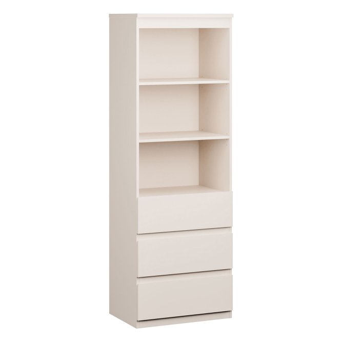 Regał LISSON z 3 szufladami 60 cm piaskowy Regał LISSON z 3 szufladami 60 cm piaskowy