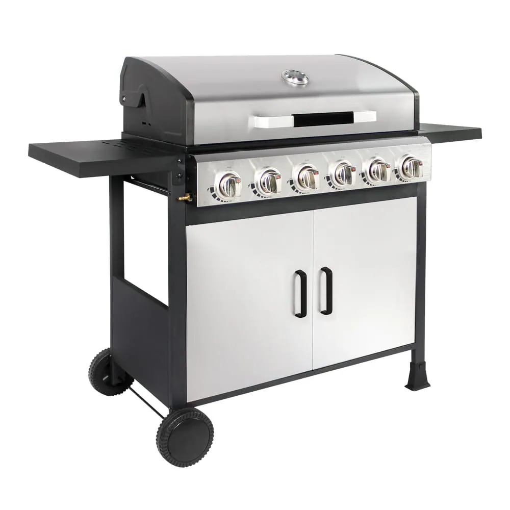 Grill gazowy z 6 palnikami BRENNER G6N BBQ LINE Grill gazowy z 6 palnikami BRENNER G6N BBQ LINE