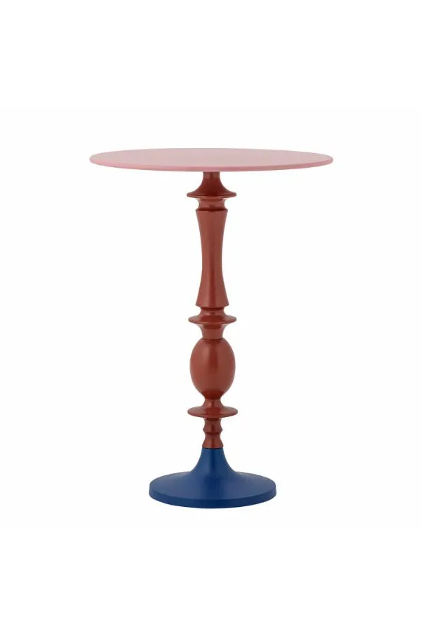 Stolik pomocniczy okrągły ANNAN 40 cm multikolor Stolik pomocniczy okrągły ANNAN 40 cm multikolor