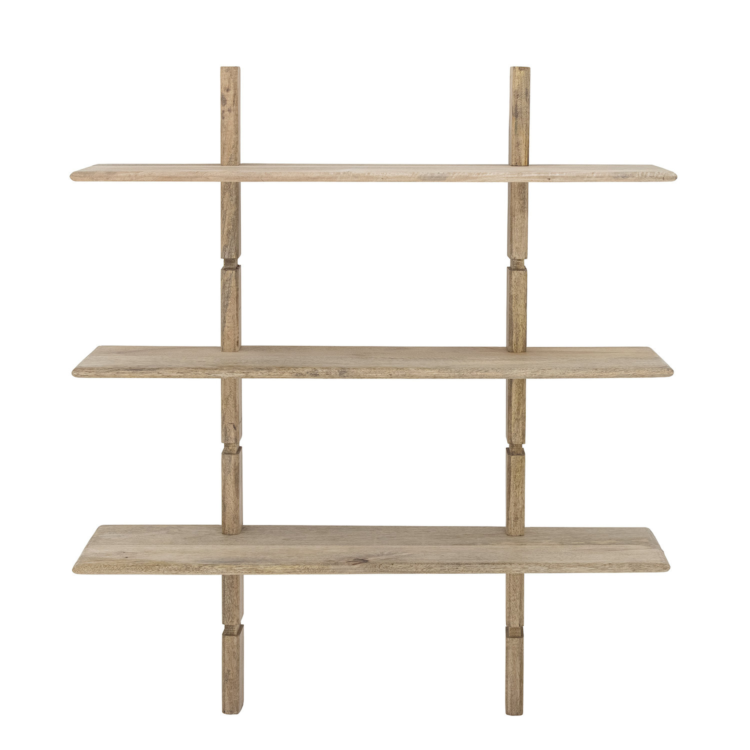 Regał drewniany wiszący MILLIAN 96 cm naturalny Regał drewniany wiszący MILLIAN 96 cm naturalny