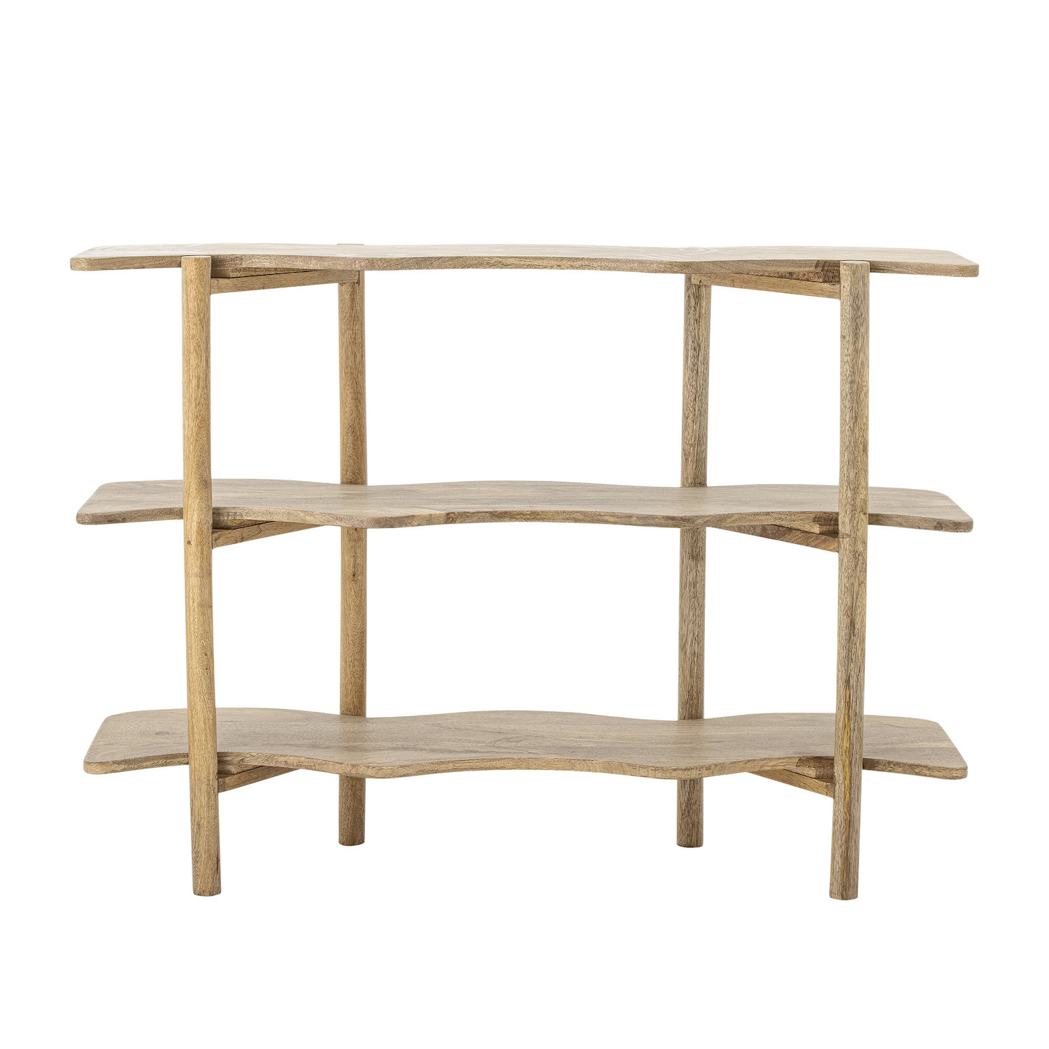 Regał drewniany RIVOLI 110 cm naturalny