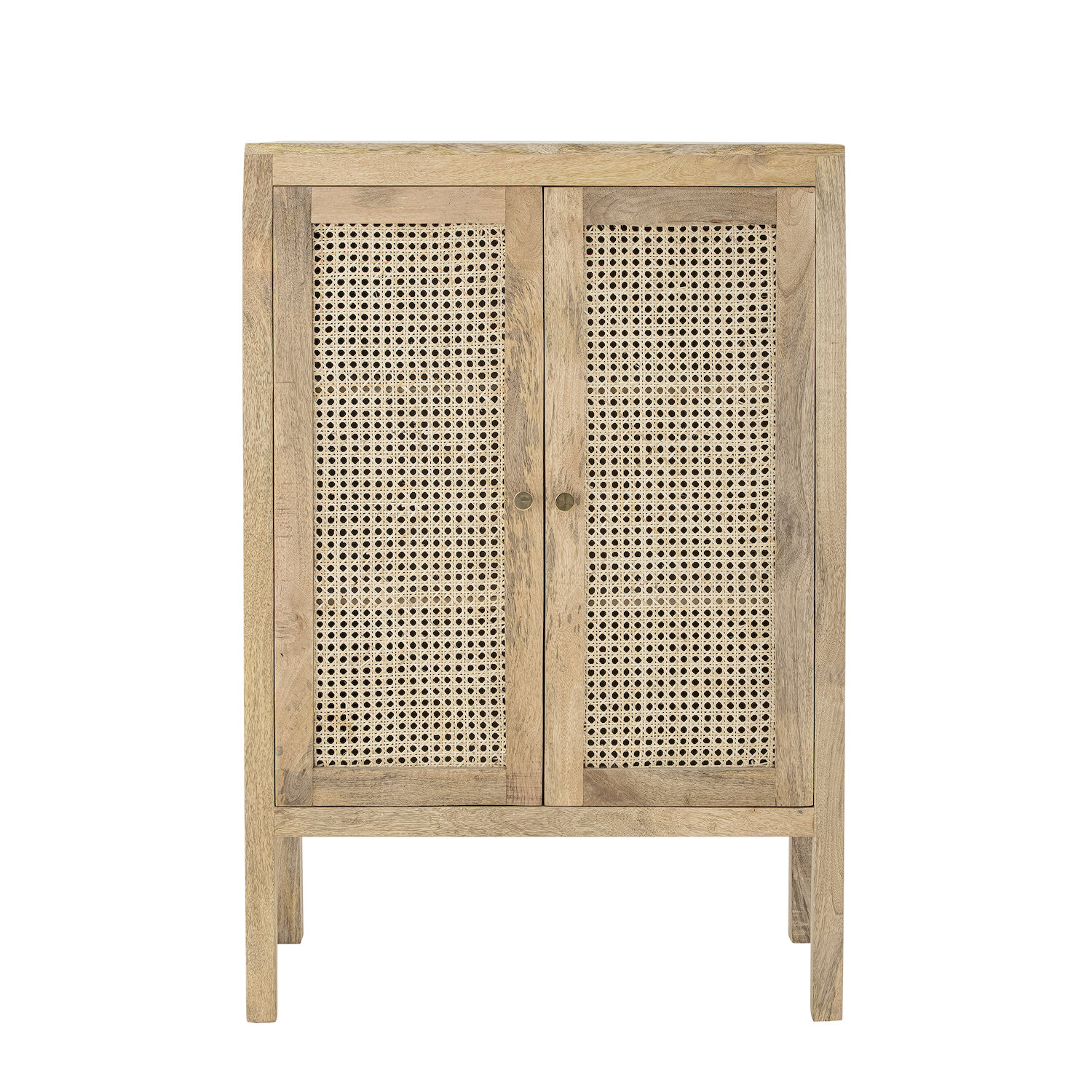 Szafka 2-drzwiowa PAULO 75 cm rattanowa naturalny