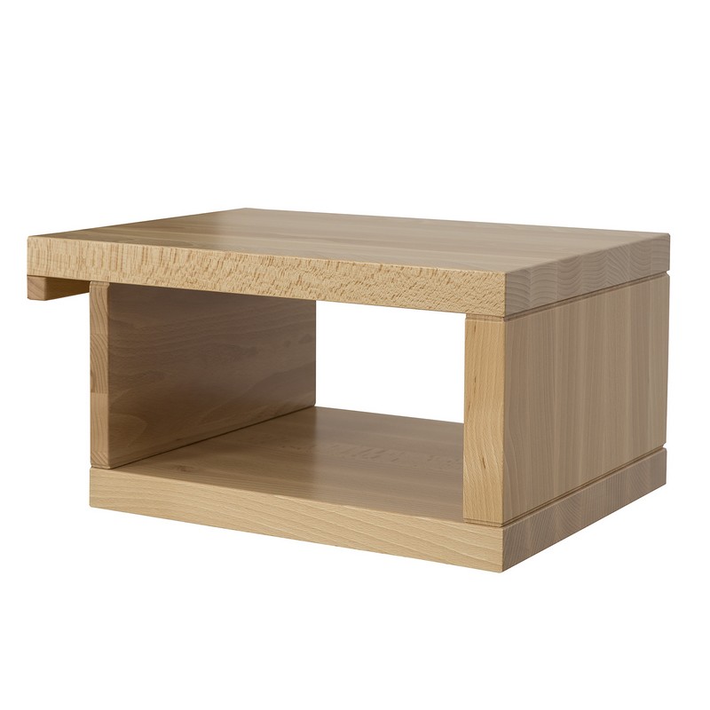 Szafka nocna bukowa SN117 Cherry DREWMAX