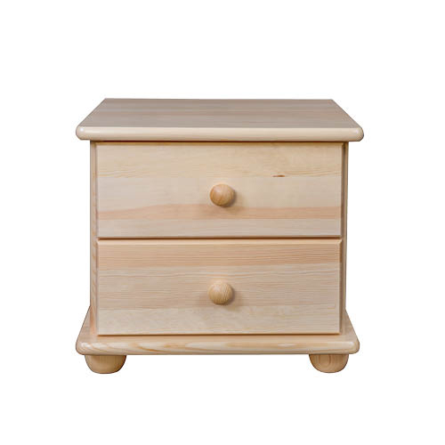 SN108 szafka nocna S42 W41 G35 sosna naturalny DREWMAX