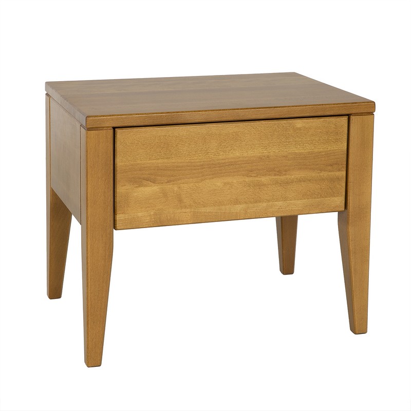 Szafka nocna bukowa SN130/II Cherry DREWMAX Szafka nocna bukowa SN130/II Cherry DREWMAX