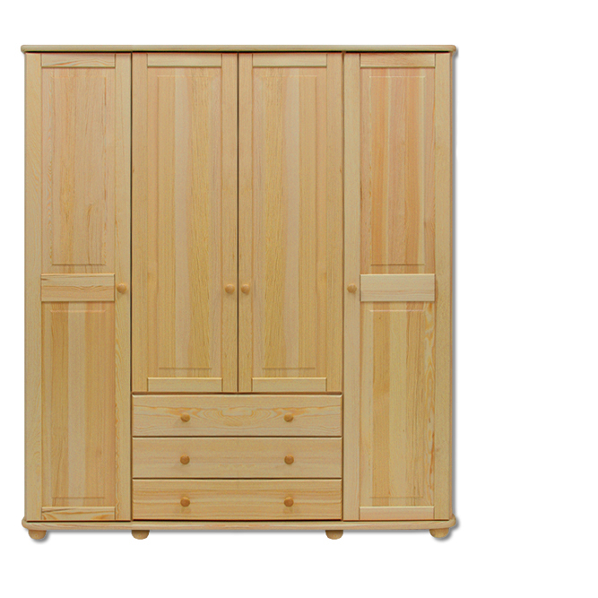 SF129 szafa S165 W190 G60 sosna orzech DREWMAX