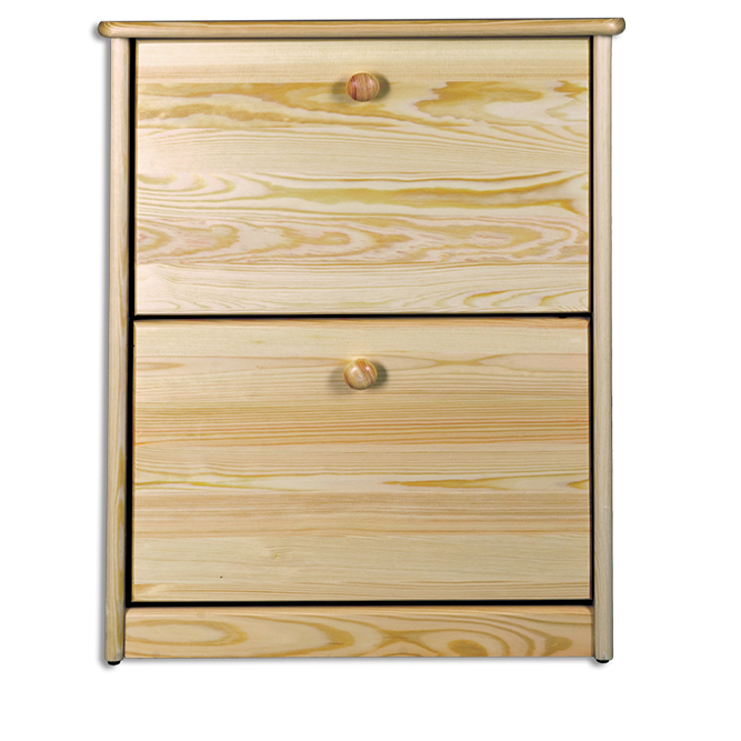 SB120 szafka na buty S57 W80 G29 sosna orzech DREWMAX