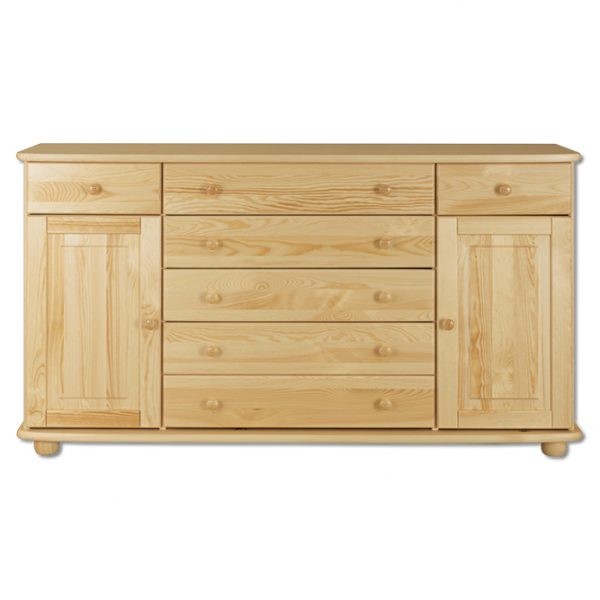 KD150 komoda S165 W92 G42 sosna naturalny DREWMAX