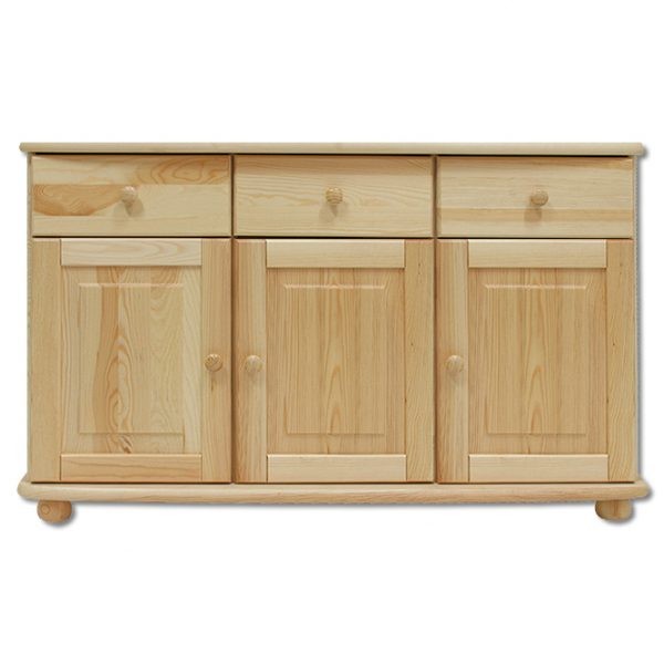 KD138 komoda S125 W76 G42 sosna naturalny DREWMAX