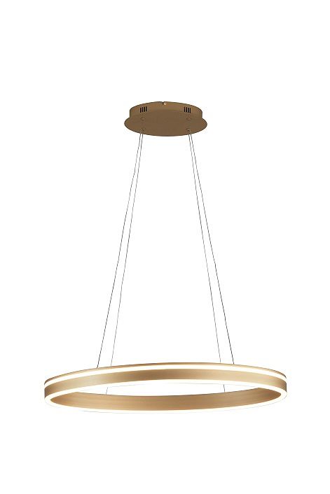 VIVIES - Owalna lampa wisząca pojedyncza, ściemniacz typu "klik" VIVIES - Owalna lampa wisząca pojedyncza, ściemniacz typu "klik"