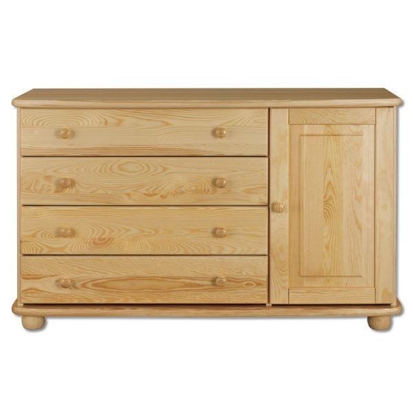 KD148 komoda S125 W76 G42 sosna olcha DREWMAX