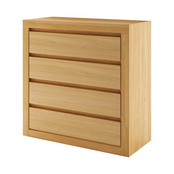 Komoda dębowa KD303 Dark DREWMAX Komoda dębowa KD303 Dark DREWMAX