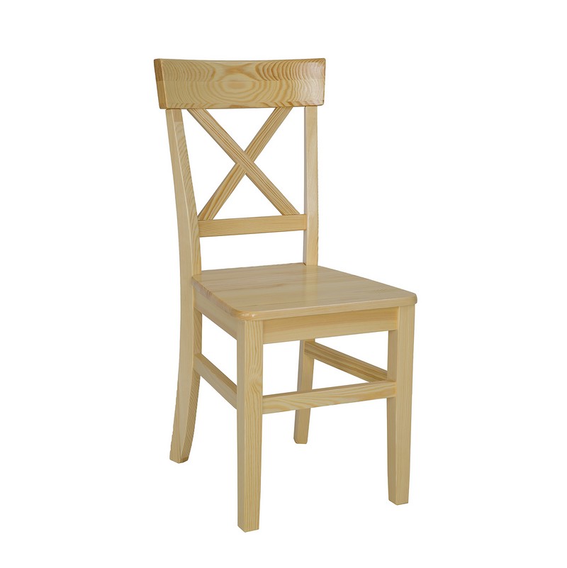 KT122 krzesło sosna naturalny DREWMAX