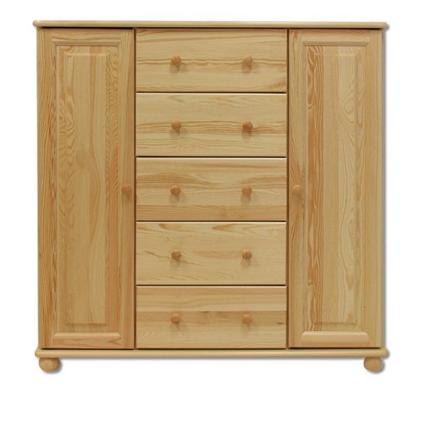 KD125 komoda S118 W122 G47 sosna orzech DREWMAX