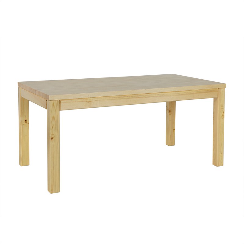 ST119 stół S160 W75 G90 sosna surowy DREWMAX