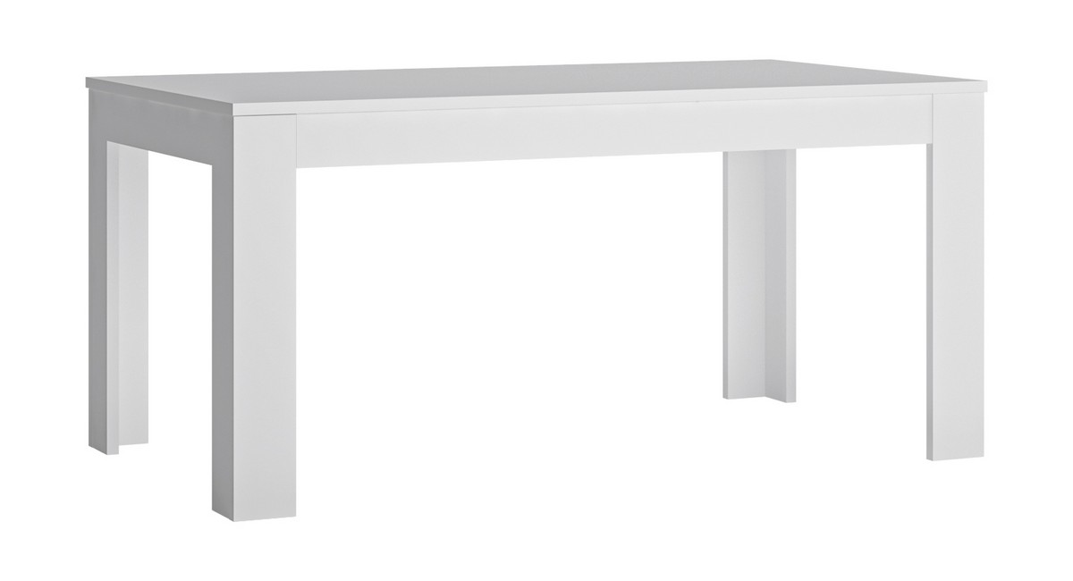 STÓŁ MWST06 160-235X90 BIAŁY PET HG/BIAŁY ALPIN Wójcik STÓŁ MWST06 160-235X90 BIAŁY PET HG/BIAŁY ALPIN Wójcik