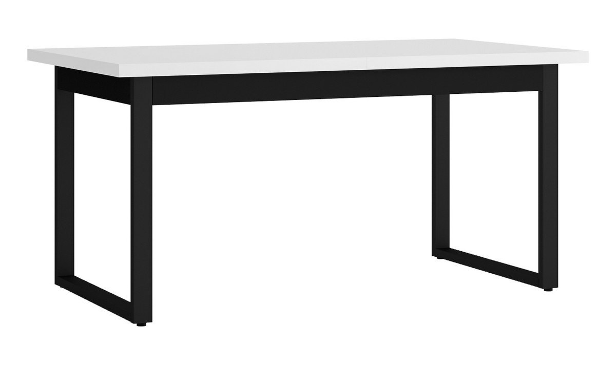 STÓŁ MWST03 160-240X90 BIAŁY PET HG/ CZARNA PERŁA Wójcik STÓŁ MWST03 160-240X90 BIAŁY PET HG/ CZARNA PERŁA Wójcik