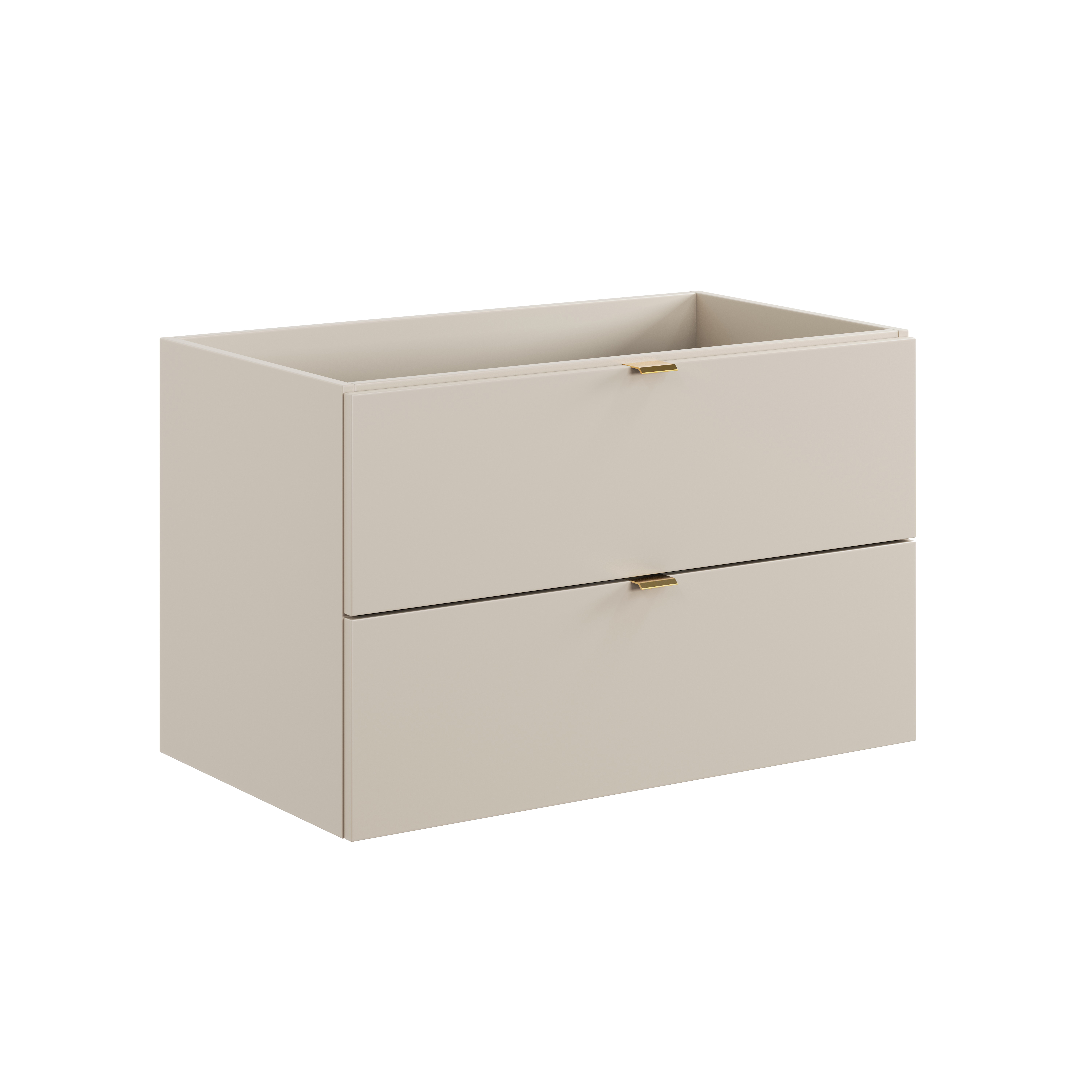 Szafka pod umywalkę z 2 szufladami DALIA CASHMERE80 cm kaszmir