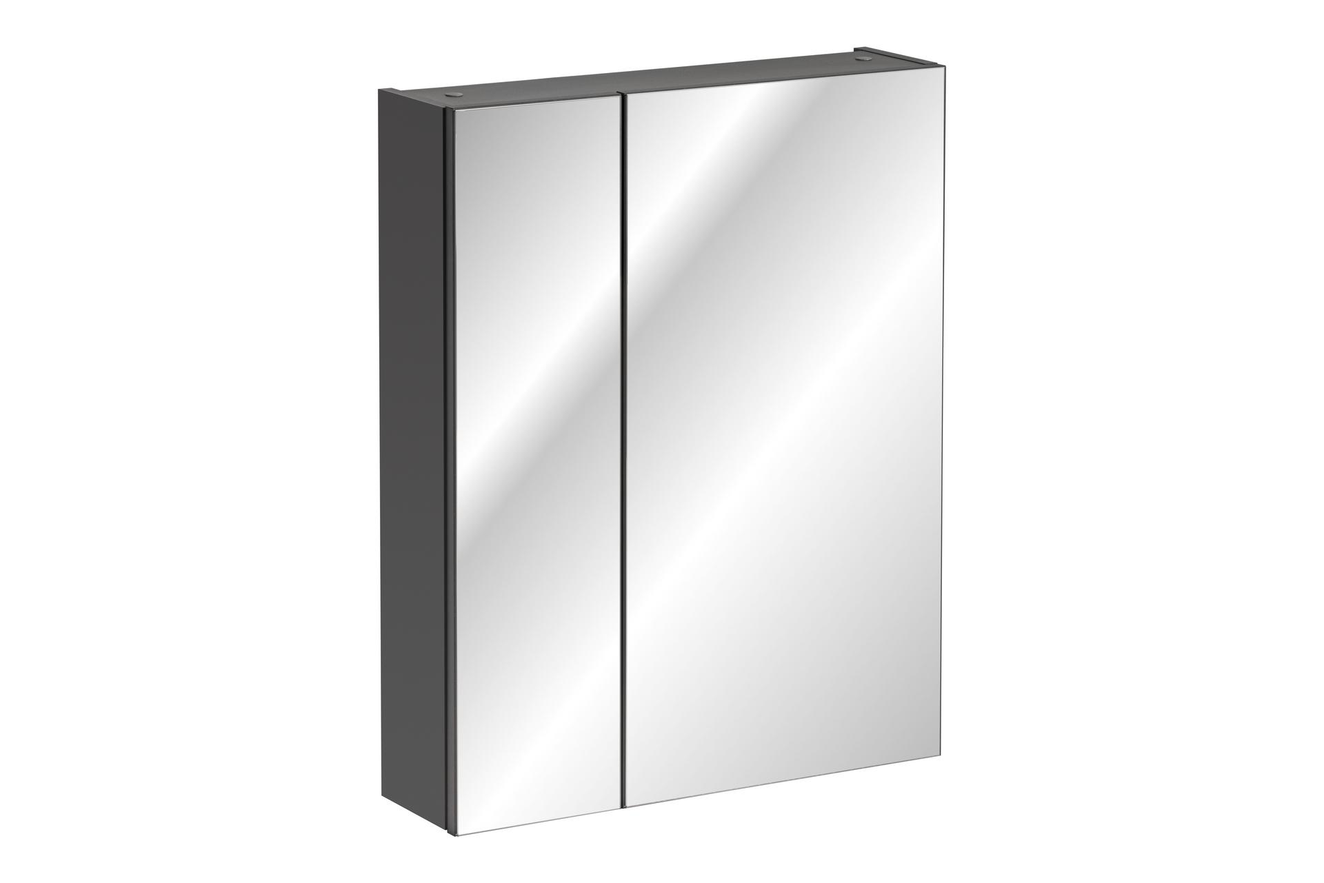 Szafka z lustrem MONAKO szara 75x60x16cm Szafka z lustrem MONAKO szara 75x60x16cm