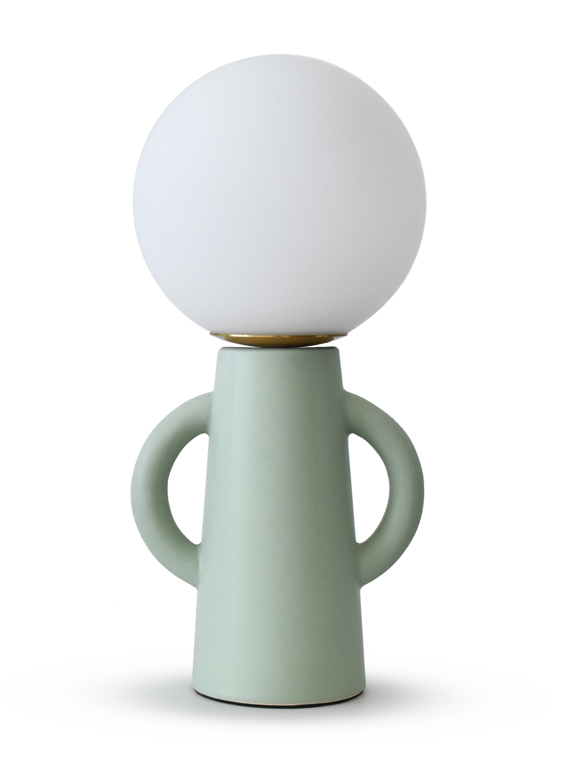 Lampa stołowa designerska PAUL ceramiczna zielona Lampa stołowa designerska PAUL ceramiczna zielona