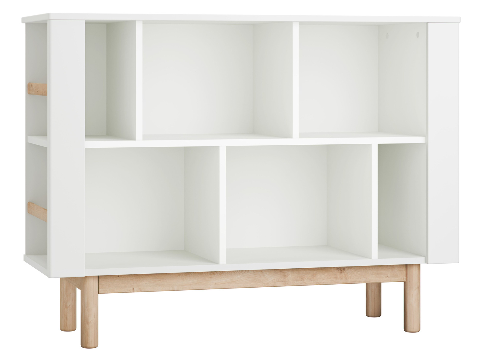 Regał niski MILOO 120x90 biały Regał niski MILOO 120x90 biały