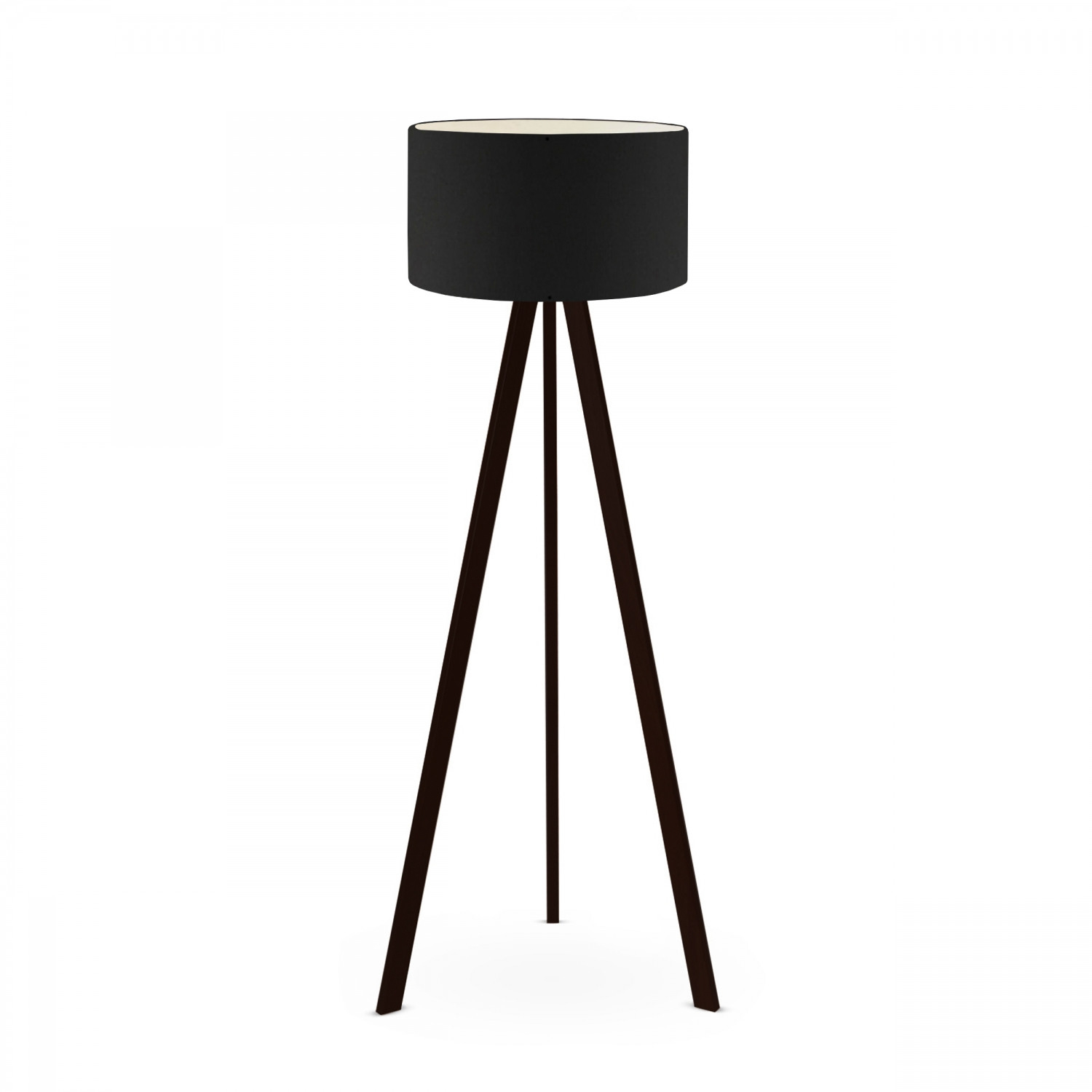 Lampa podłogowa AYD 140 cm czarna