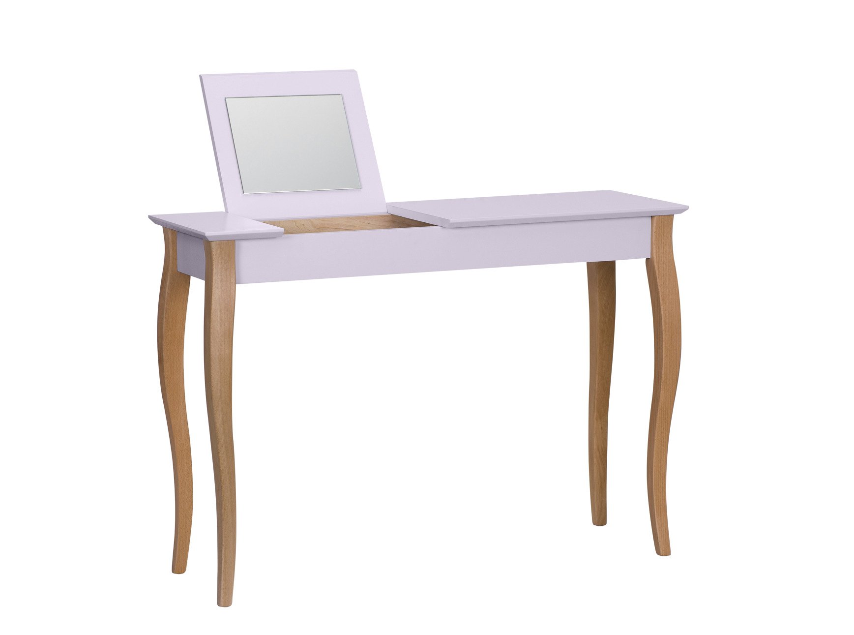 Toaletka z lustrem LILLO 105x35cm różowy naturalny Toaletka z lustrem LILLO 105x35cm różowy naturalny