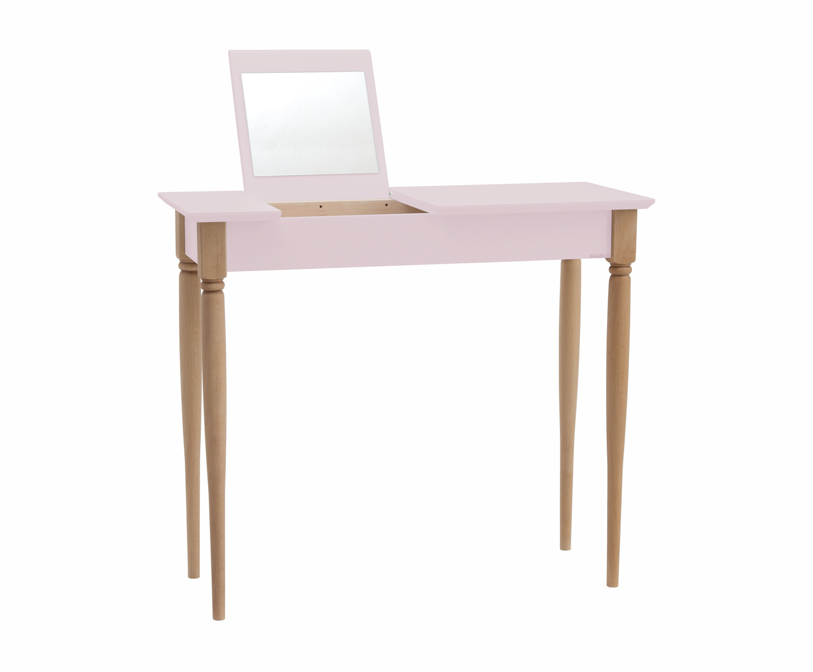 Toaletka z lustrem MAMO 65x35cm różowy naturalny
