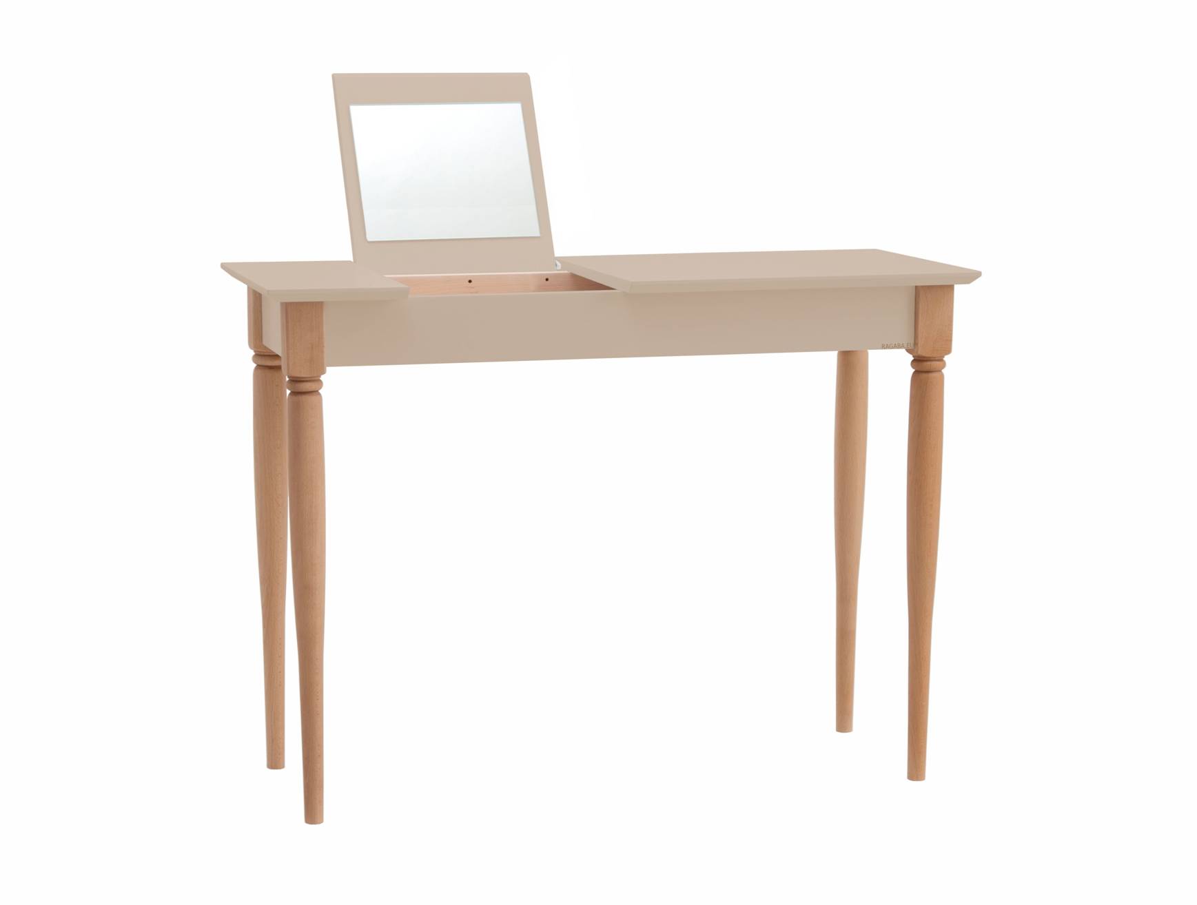 Toaletka z lustrem MAMO 105x35cm beżowy naturalny