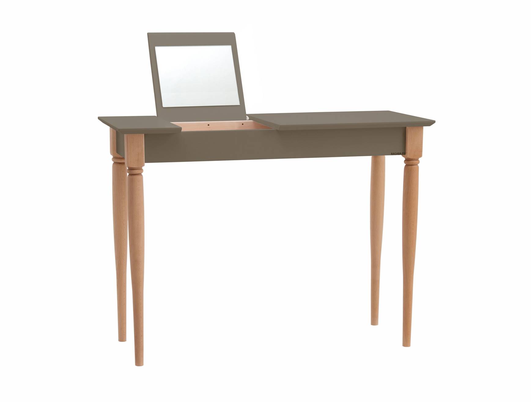 Toaletka z lustrem MAMO 105x35cm brązowy naturalny