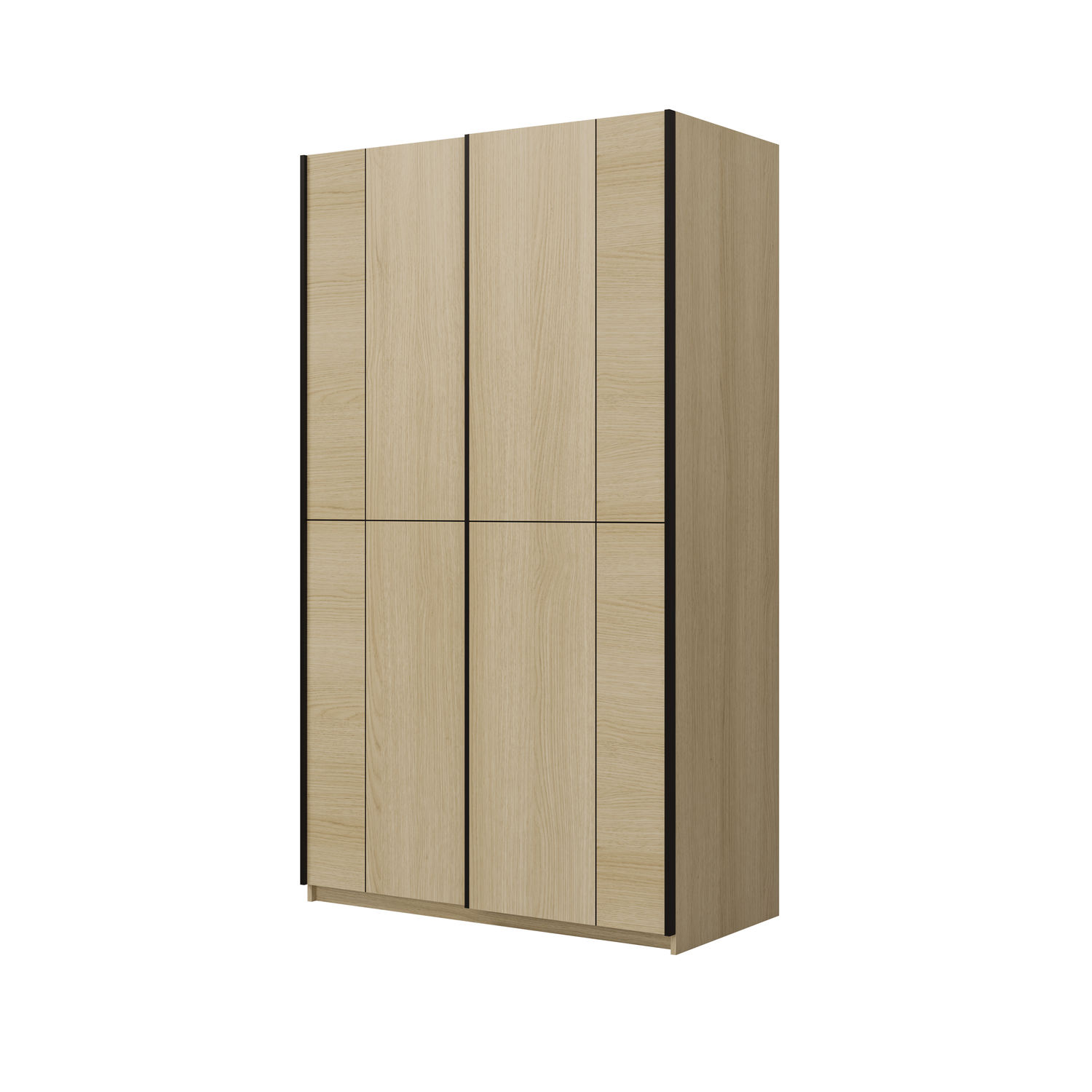 Szafa 2-drzwiowa CUBE drzwi przesuwne 120x210 dąb lindberg Szafa 2-drzwiowa CUBE drzwi przesuwne 120x210 dąb lindberg