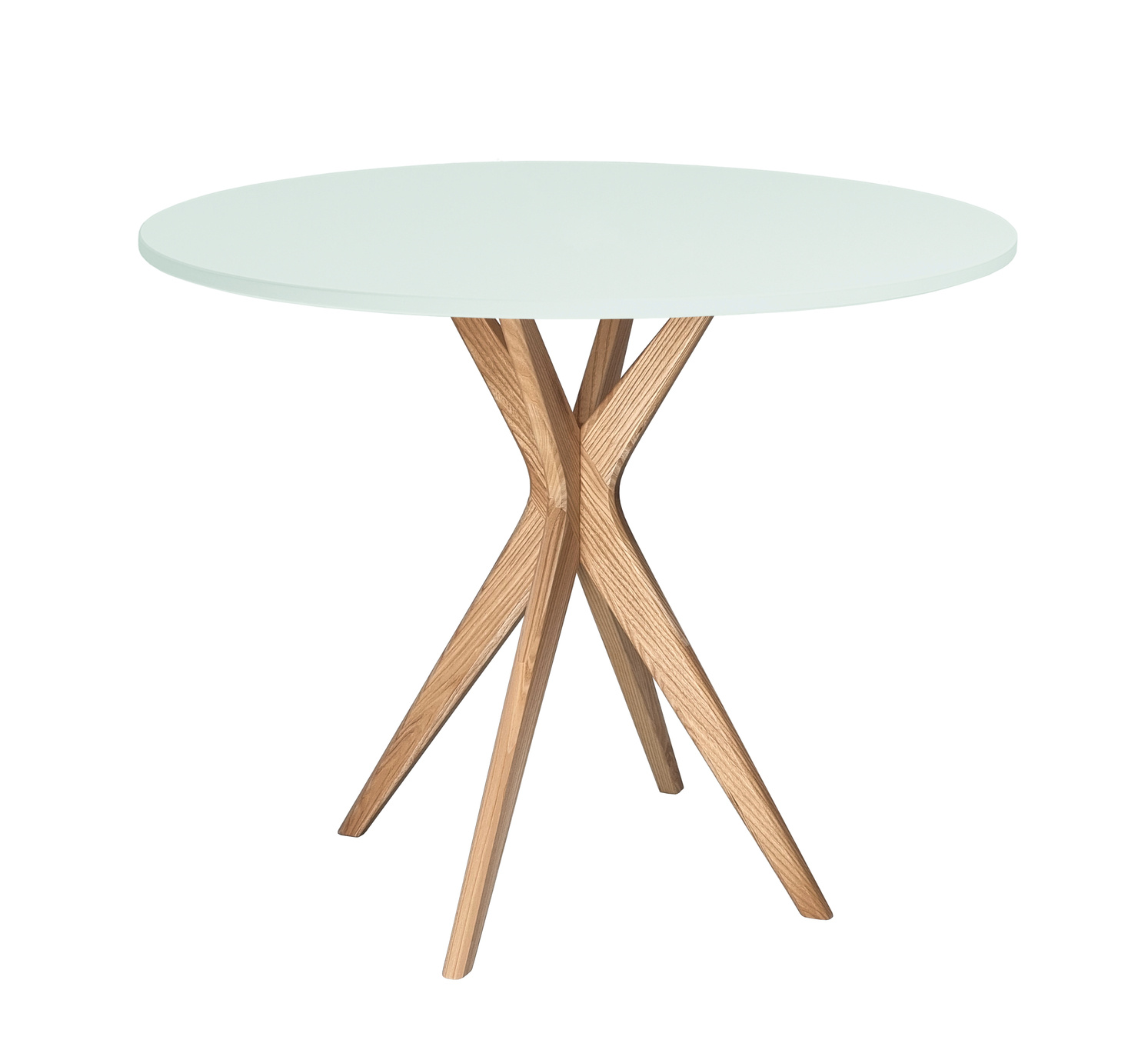 Stół okrągły JUBI śr. 60cm miętowy naturalny Stół okrągły JUBI śr. 60cm miętowy naturalny