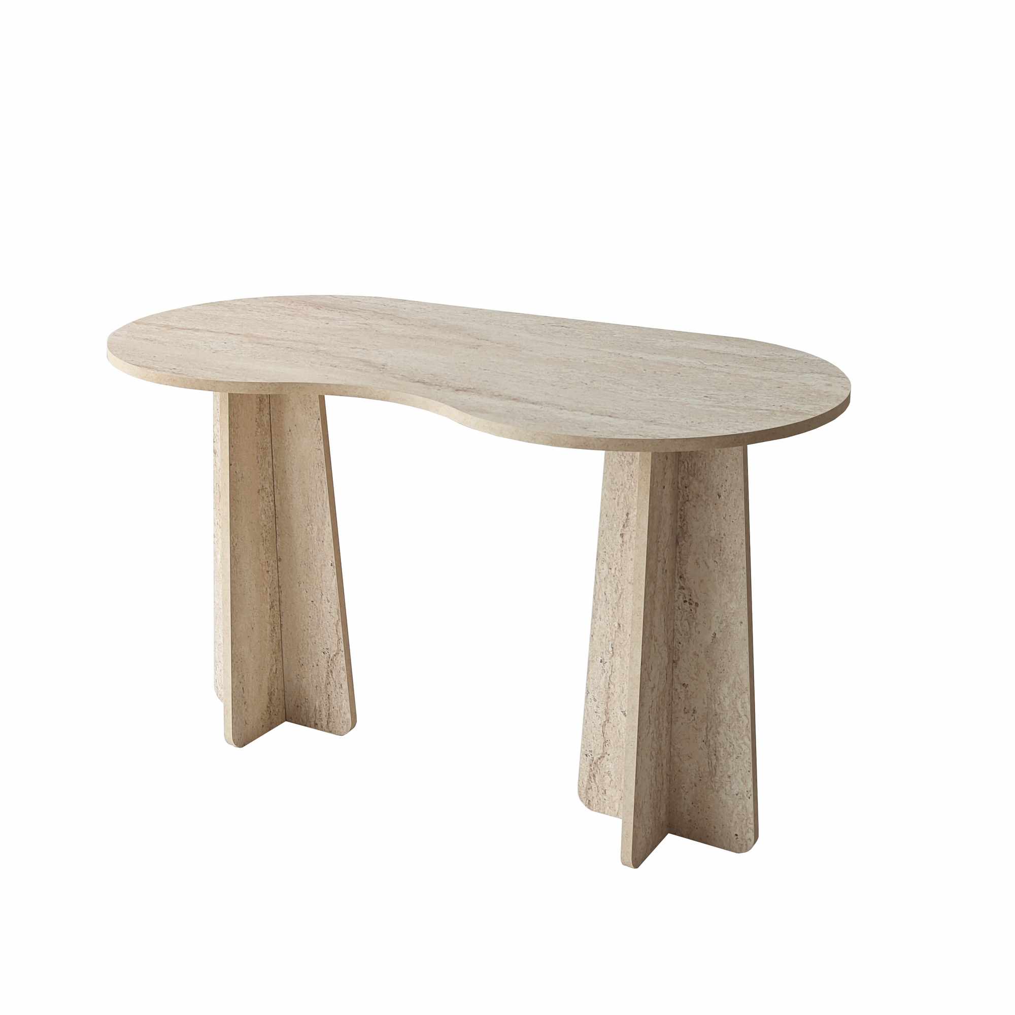 Biurko INFINI 60x120 cm trawertynowe