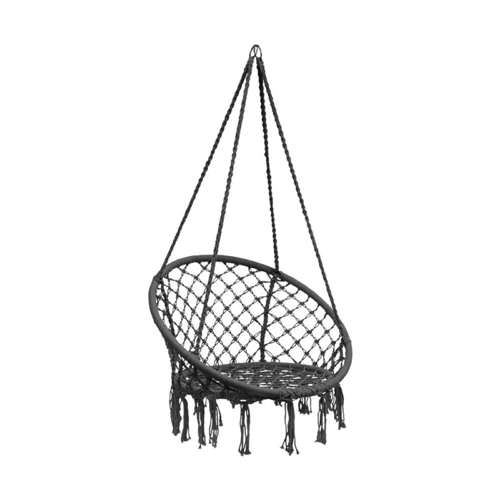 Fotel hamakowy BRASIL HOOP FI 60 cm czarny