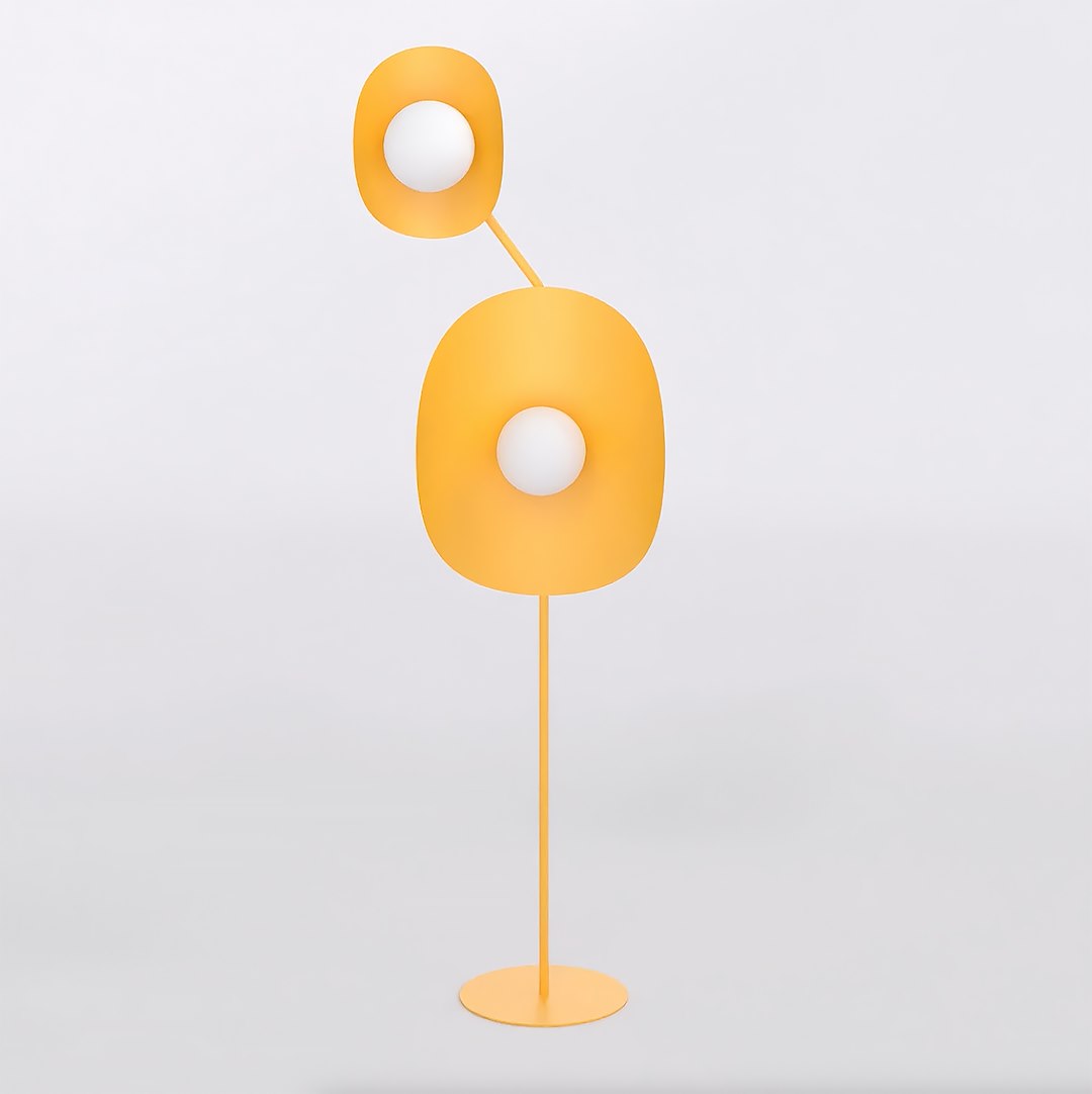 Lampa podłogowa DELULU LP2 pomarańczowa