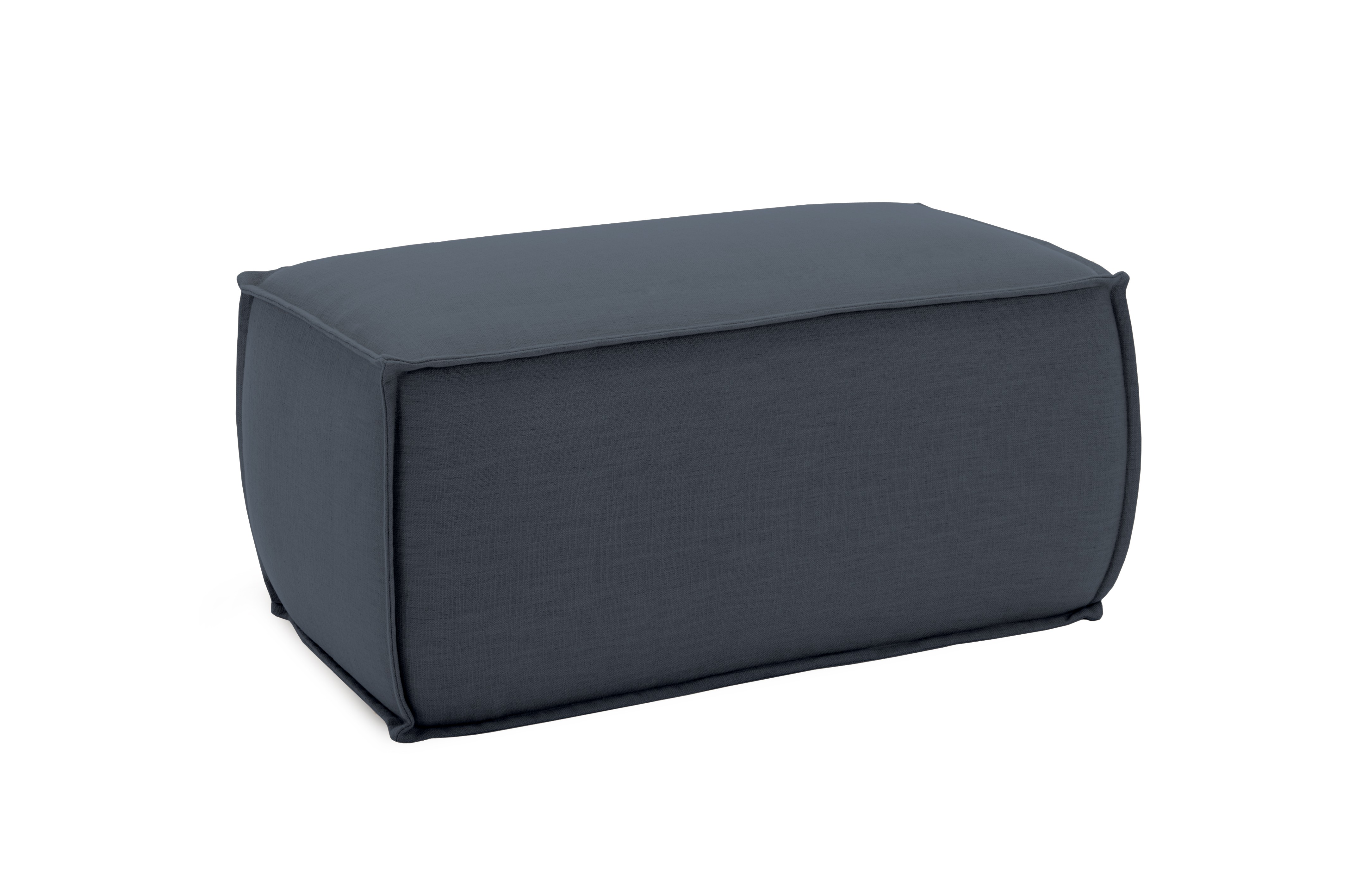 Puf ONIL duży 87 cm granatowy