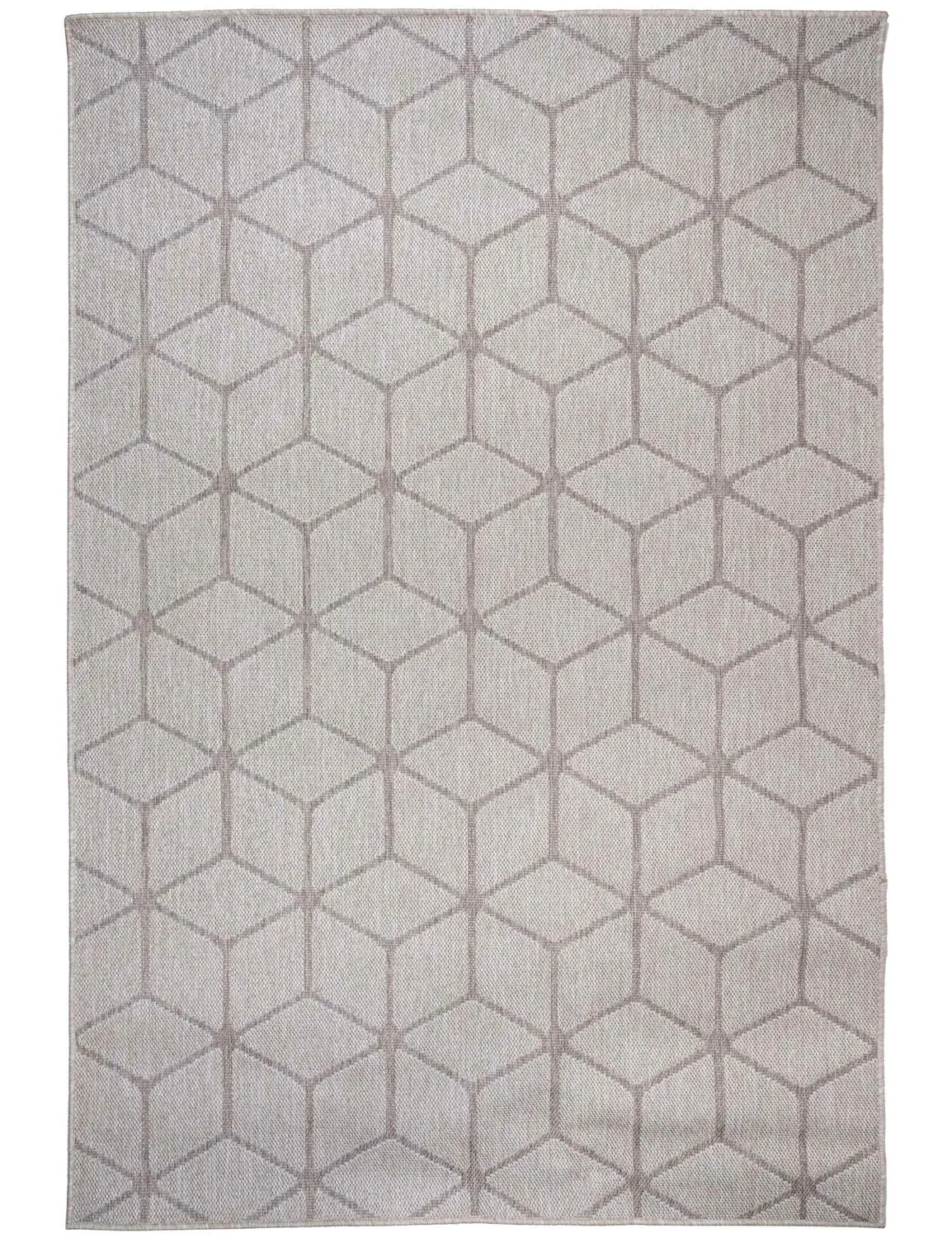 Dywan EXPRESS NEW Outdoor 60x100 cm heksagon szary Dywan EXPRESS NEW Outdoor 60x100 cm heksagon szary