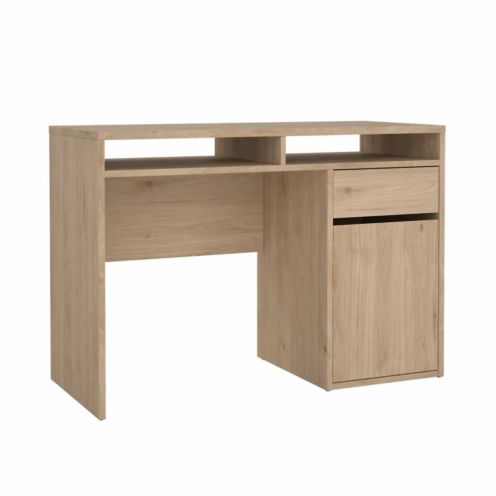 Biurko z szafką i szufladą FUNCTION PLUS 110cm Jackson Hickory