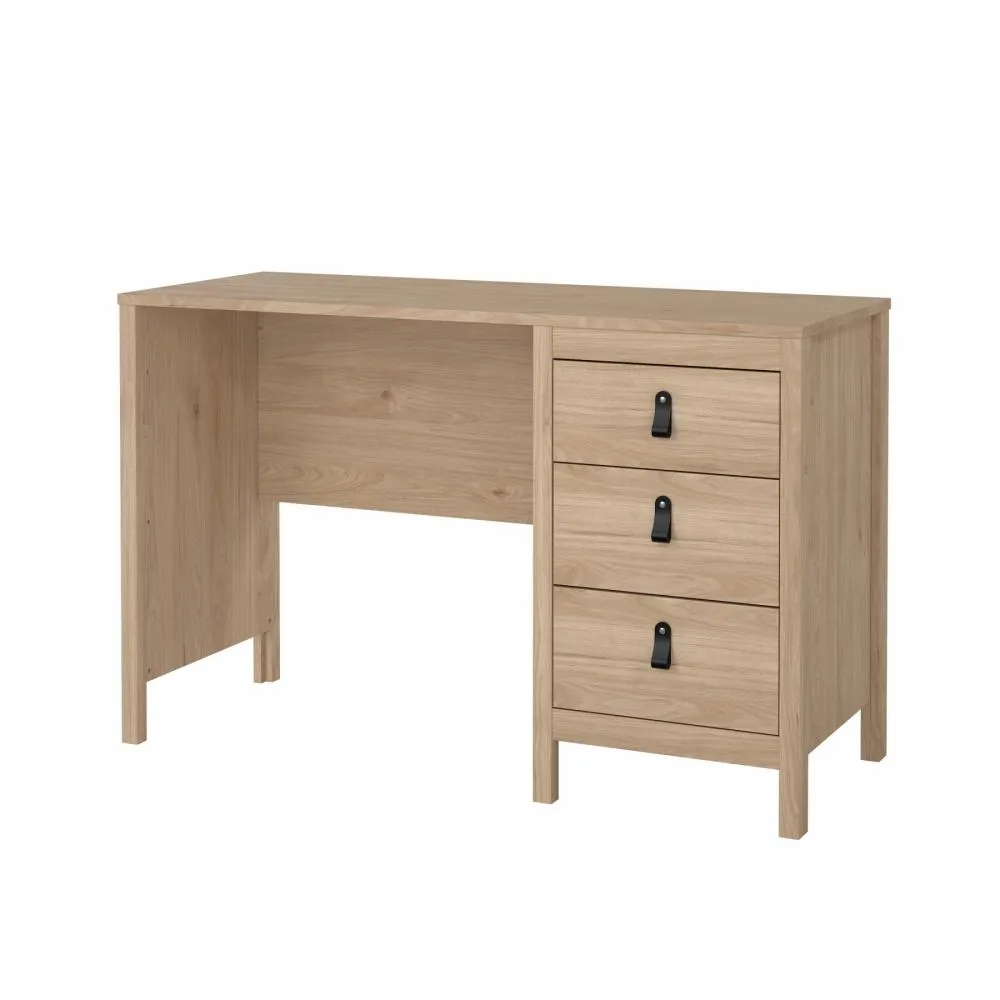 Biurko z 3 szufladami MADRID 120 cm Jackson Hickory