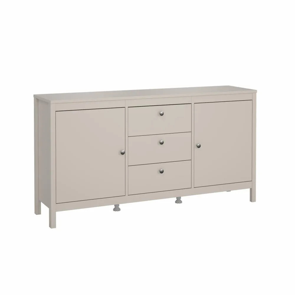 Komoda 2 drzwiowa z 3 szufladami MADRID cashmere