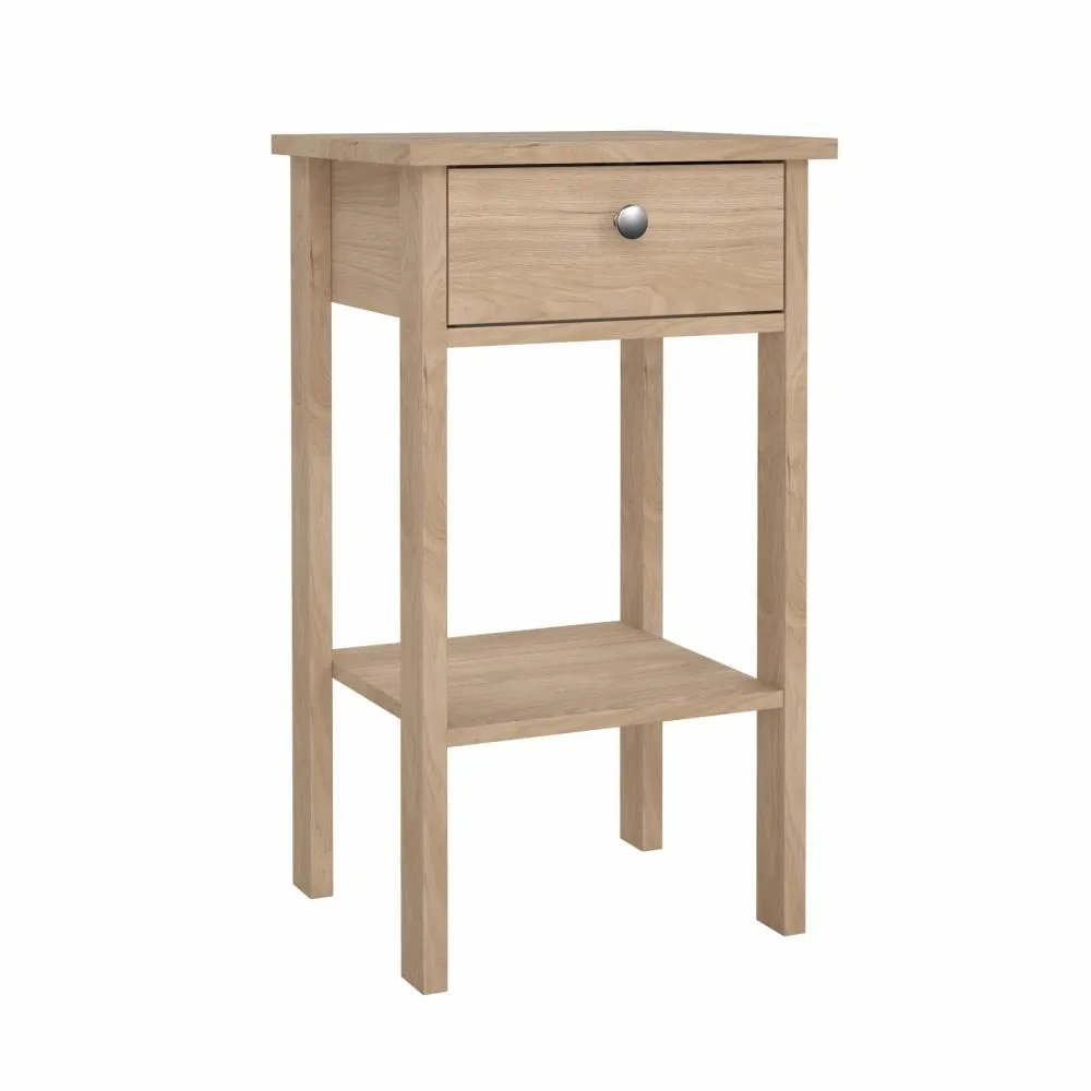 Stolik nocny z szufladą i półką MADRID 40 cm Jackson Hickory Stolik nocny z szufladą i półką MADRID 40 cm Jackson Hickory